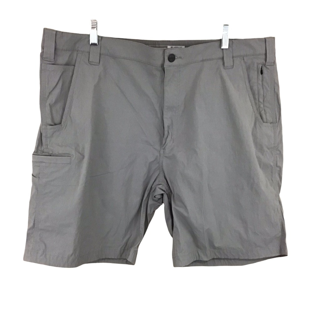 Carhartt Force Relaxed Fit Lightweight Ripstop Work Shorts Gray Mens 42 BS4198-M